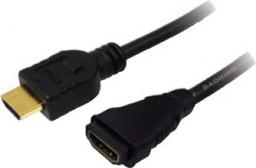 Kabel LogiLink HDMI - HDMI 2m czarny (CH0056)