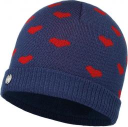 Buff Czapka dziewczęca Knitted&Polar Core Medieval Blue (BH113450.783.10.00)