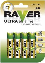  Raver Bateria AA / R6 4 szt.