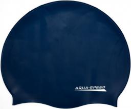  Aqua-Speed Czepek pływacki Mono granatowy