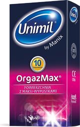  UNIMIL UNIMIL_OrgazMax lateksowe prezerwatywy 10sztuk