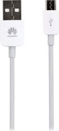 Kabel USB Huawei USB-A - microUSB 1 m Biały (11633)