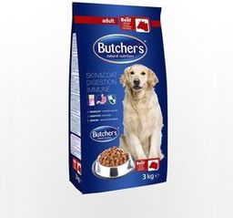  Butcher’s Sucha karma dla psa Butcher's z wołowiną, torba 3kg