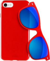  Puro Sunny Kit etui dla iPhone 7/8 + okulary (IPC747SUNNYKIT1RED)