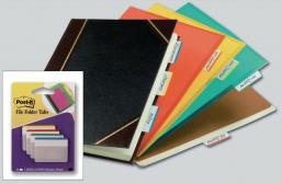  Post-it Zakładki indeksujące silne do archiwizacji 686-A1, wygięte do szuflad 50,8 x 38, 4 kolory (3M0514)