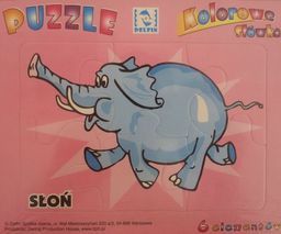 Delfin Puzzle 6 Słoń