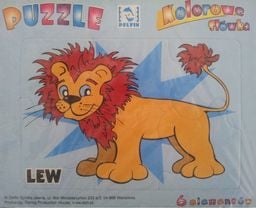 Delfin Puzzle 6 Lew