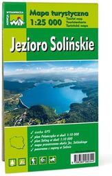  Mapa turystyczna Jezioro Solińskie 1:25 000