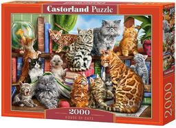  Castorland Puzzle 2000 House of Cats
