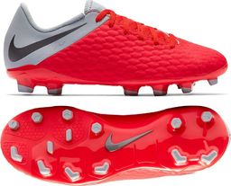 Nike Buty piłkarskie JNR Hypervenom Phantom 3 Academy FG czerwone r. 38 1/2 (AJ4119 600)