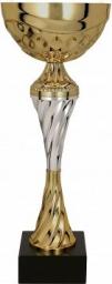  Victoria Sport Puchar metalowy złoto-srebrny T-M 8233A