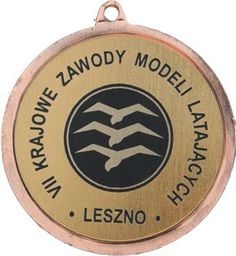  Victoria Sport Medal brązowy stalowy trzecie miejsce z grawerowaniem na laminacie