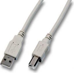 Kabel USB EFB USB-A - USB-B 1 m Szary (K5255.1)