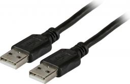 Kabel USB EFB USB-A - USB-A 5 m Czarny (K5253SW.5)