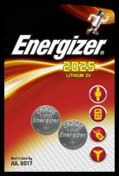  Energizer Bateria CR2025 2 szt.