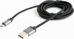 Kabel USB Gembird USB-A - 1.8 m Czarny (CCB-mUSB2B-AMBM-6)