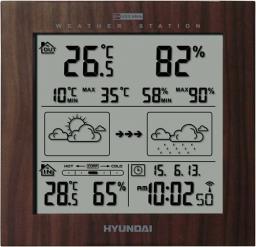 Stacja pogodowa Hyundai WS 2244 brązowy