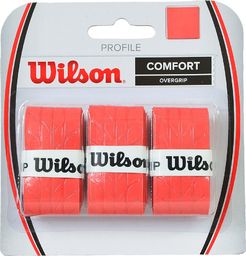 Wilson Owijka Profile Over Grip 3szt. czerwona (WRZ4025RD )