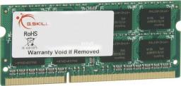 Pamięć do laptopa G.Skill SODIMM, DDR3, 4 GB, 1600 MHz, CL11 (F312800CL11S4GBSQ)