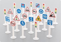  Polesie Zestaw znaków drogowych  (64219 POLESIE)
