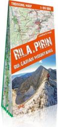  Mapa trekkingowa - Riła i Piryn. Góry Bułgarii