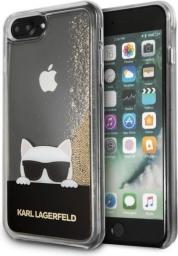Karl Lagerfeld Choupette Sunglass Glitter do iPhone 7/8 Plus Złoty