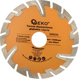 Geko tarcza diamentowa 115mm głębokie cięcie (G00224)