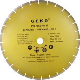 Geko Tarcza diam.400x8x32mm segment.GEKO PROFI(10)