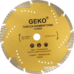 Geko tarcza diamentowa 230mm "flower" (G00290)
