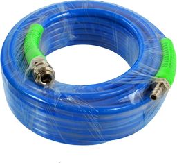 Geko Wąż pneumatyczny zbrojony PU 15m 12mmx8mm blue (10)