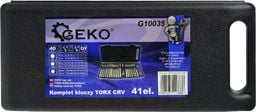  Geko Kpl.kluczy torx CRV 41el. plastic box (10)