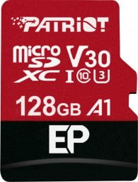 Karta Patriot EP Series MicroSDXC 128 GB Class 10 UHS-I/U3 A1 V30 (PEF128GEP31MCX)