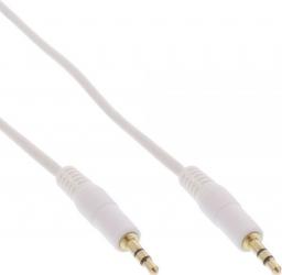 Kabel InLine Jack 3.5mm - Jack 3.5mm 2m biały (99942W)