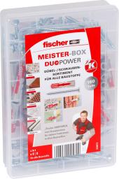 Fischer Zestaw kołków duopower z łbem stożkowym 160 szt. (535972)
