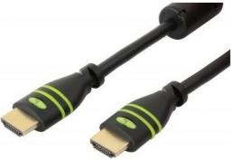 Kabel Techly HDMI - HDMI 15m czarny (ICOC-HDMI-FR-150)