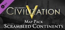  Sid Meier's Civilization V: Scrambled Continents Map Pack PC, wersja cyfrowa