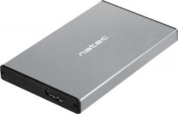 Kieszeń Natec 2.5" SATA - USB 3.0 Rhino Go Szara (NKZ-1281)
