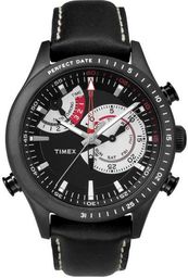 Zegarek Timex Męski TW2P72600 IQ Perfect Date czarny