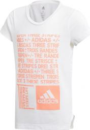  Adidas Koszulka dziecięca YG TR Graph Tee biała r. 170 cm (DJ1061)