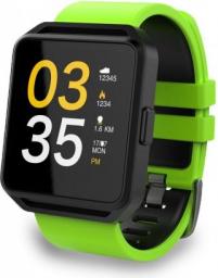 Smartwatch FitGo FW15 Square Zielony  (FITGOFW15CZARZOL)