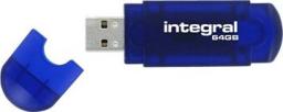 Pendrive Integral Evo, 64 GB  (INFD64GBEVOBL)