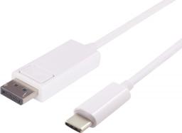 Kabel USB MicroConnect USB-C - 2 m Biały (USB3.1CDPB2W)