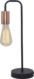 Lampa stołowa Candellux Lampa stołowa lampka Candellux Herpe 1x60W E27 czarna 41-66862