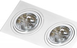  Torino Oczko lampa sufitowa oprawa wpuszczana Azzardo Siro 2 2X50W AR111 biały GM2200