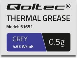 Pasta termoprzewodząca Qoltec Grey 0.5g (51651)