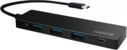 HUB USB LogiLink 1x USB-C  + 3x USB-A 2.0 (UA0311)
