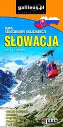 Mapa samochodowo-kraj. - Słowacja 1:500 000