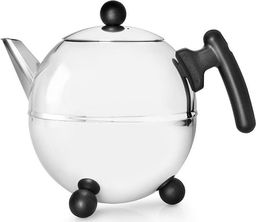 Bredemeijer Bredemeijer Teapot Bella Ronde 1,5l Steel / black 1305Z