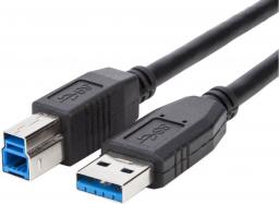 Kabel USB Goobay USB-A - 0.5 m Czarny (95722)