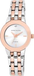 Zegarek Anne Klein Damski z diamentem AK/1931SVRT Diamond Silver Rose Gold